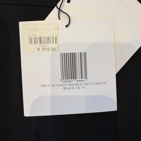 Black Victoria Beckham Double Stretch Trouser Pant - Picture 10 of 10